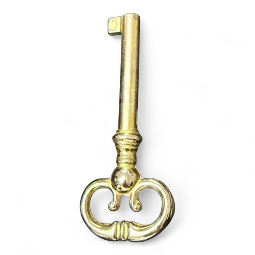 Vintage HOWARD MILLER Standuhr Beschläge Set Schlüssel Scharniere Schloss - Bild 3 von 5