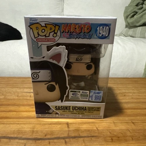 Sasuke Uchiha Funko Pop! Naruto WonderCon 2025 Exclusive Con Sticker #1940 Anime