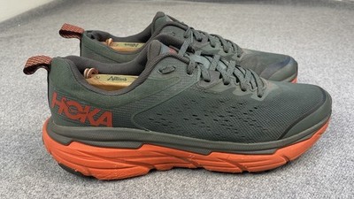 Hoka One One Challenger ATR 6 GTX Mens 9 Green Orange Trail Running Shoes