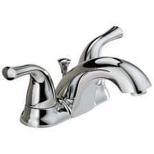 Delta Delta Classic 4 in. Centerset 2-Handle Bathroom Faucet in Chrome