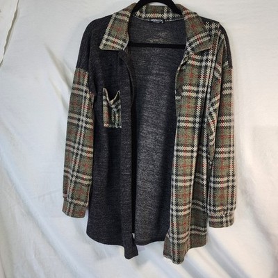 Heimish Women's Button Down Long Sleeve Shirt Size Large