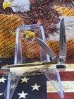 Case XX 52027 SSP Bradford Centennial 1979 Pocket Knife Sambar Stag — photo 1