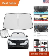 Windshield Sun Shade Compatible With Mazda 2023-2026 2027 Cx50 Cx-50 Accessor... Windshield Sun Shade Compatible With Mazda 2023-2026 2027 Cx50 Cx-50 Accessor...