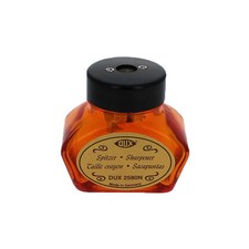 DUX 2580 Glass Inkwell Pencil Sharpener, Orange