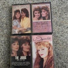 The Judds  Wynonna Cassette Tape Lot of 4 Rockin With The Rhythm Heartland Why
