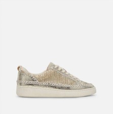 Dolce Vita Women's Nicona Sneaker Gold Woven