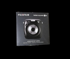 FujiFilm Instax Square Hybrid Instant Film Camera SQ10 -Cover box has a lil rip