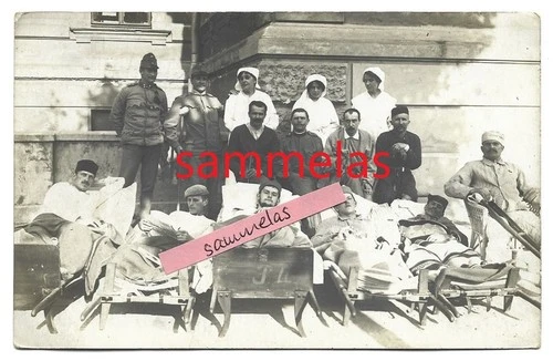 WW1 Photo K.U.K. Club Reserve Hospital Vienna "Folksfest i.d. Radetzky Barracks" 009