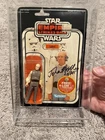 John Hollis Signed Star Wars Vintage Kenner Lobot Figure