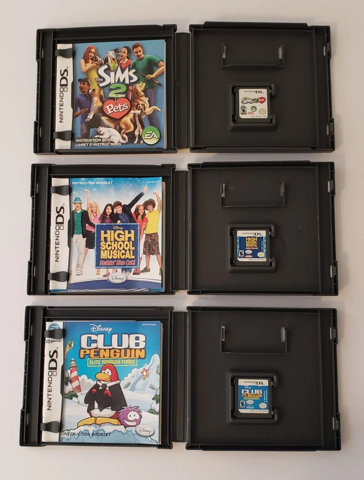 lote de 6 juegos nintendo ds completos Club Penguin, Sims, Horses Hamsterz + Foto 4 de 4