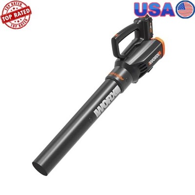 20V Cordless Turbine Fan Leaf Blower Powerful 2-Speed Control Bare Tool Only New