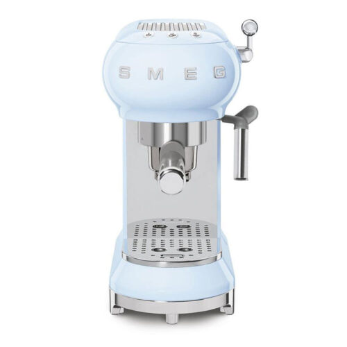 Machine à café SMEG ECF01PBEU bleu pastel bleu clair machine à expresso 15 bar - Photo 1/3