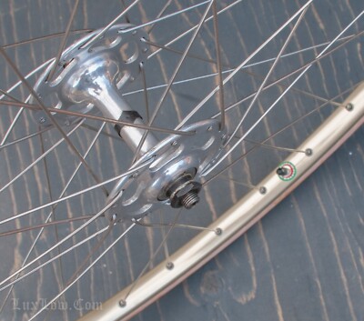 Paire De Roues Vélo Course Vintage – Nisi, Campagnolo Record, Fiamme, Ambrosio, 28", Italie