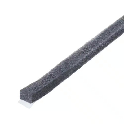 0.5 in. x 17 ft. Gray Economy Foam Window Seal for Large Gaps Weatherstrip Roll