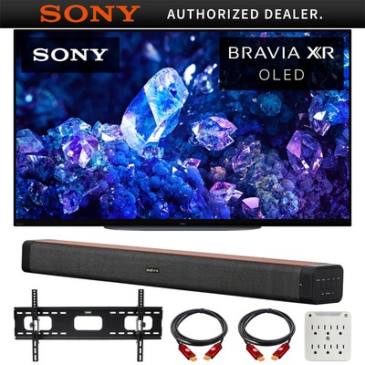 Sony Bravia XR A90K 48'' 4K HDR OLED Smart TV w/ Deco Home 60W Soundbar Bund