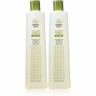 Trader Joe's Tea Tree Tingle Shampoo with Peppermint, Tea Tree and Eucalyptus