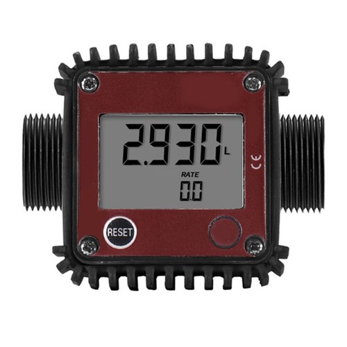 DN25 Digital Display Oil Water Diesel Gasoline Gear Meter 10 to 100Lmin