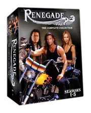 Renegade- The Complete Series includes all 5 Season's