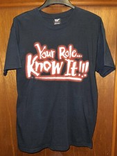 2000 The Rock Your Role Know It WWF Shirt Large L Shut Mouth WWE Vintage