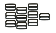 10PC or 100PC Plastic Strap SLIDE Adjuster 3/4", 1"  1-1/2" for Nylon Webbing