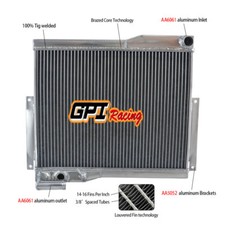 Hi-perf.aluminum Alloy Radiator For Mg Mgb Gtroadster 1977-1980 1979 1978