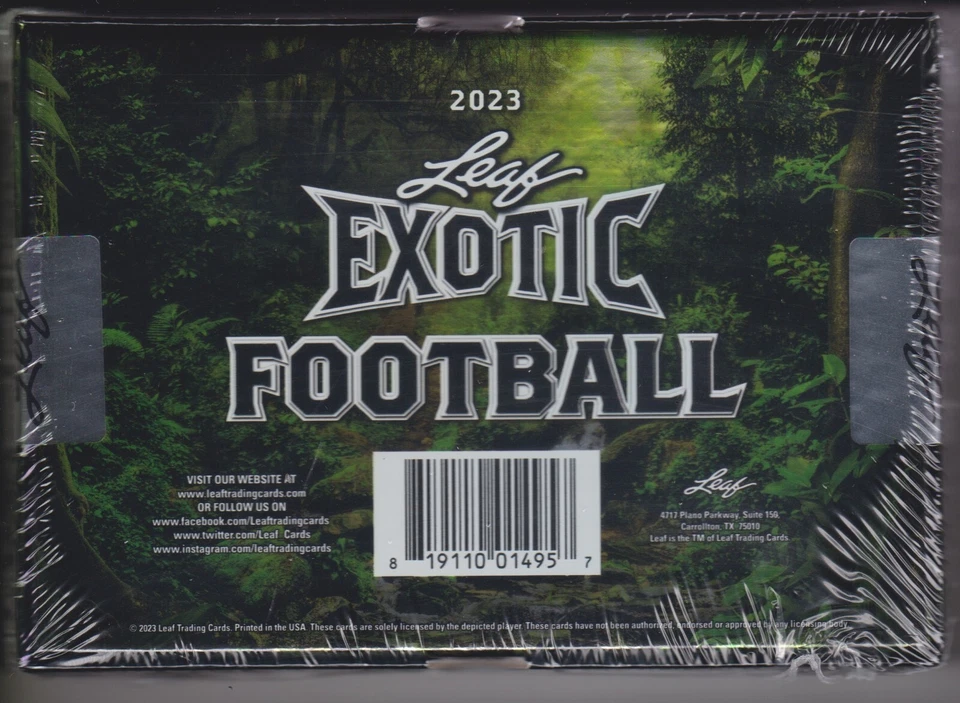2023 Hobby Leaf Exotic Football Box - Image 2 of 3
