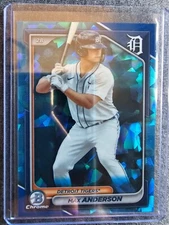 2024 Bowman Sapphire Edition - Chrome Prospects #BCP-128 Max Anderson (RC)