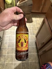Mason’s Root Beer ACL Soda Bottle Squirt Bottling Zanesville Ohio OH