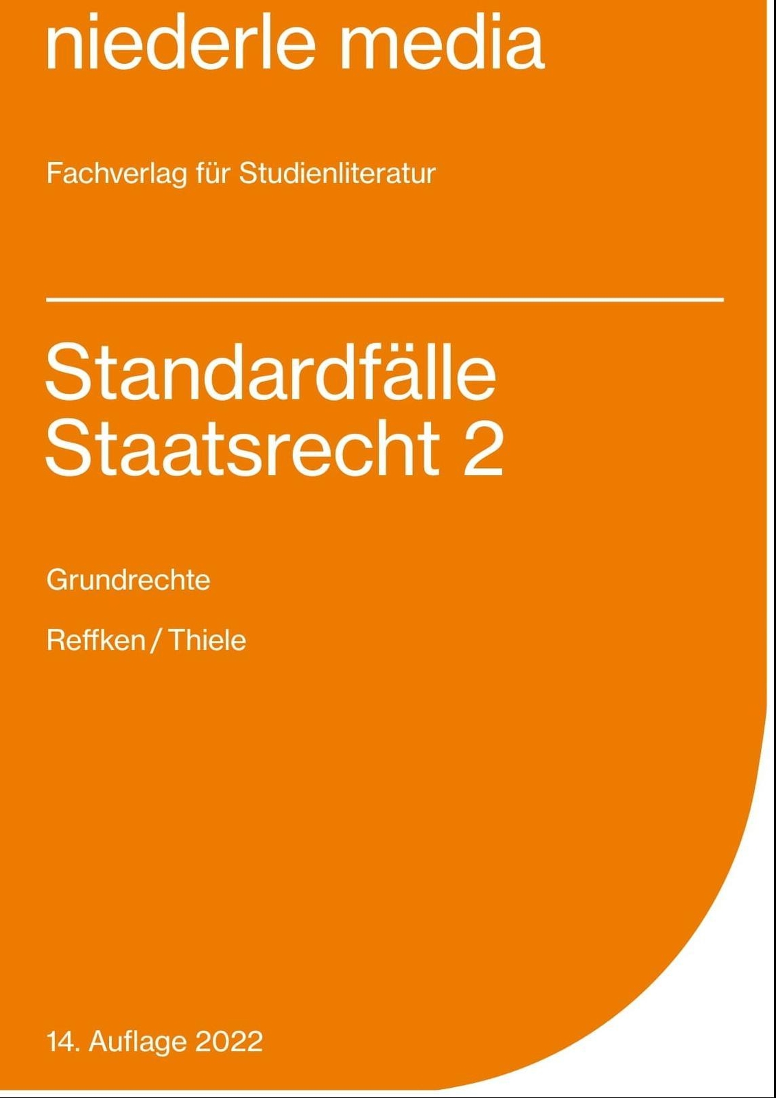 Thumbnail - Standardfälle Staatsrecht Ii, Hendrik Reffken
