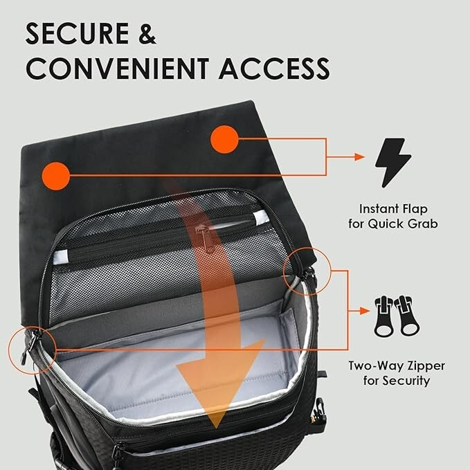 TARION Large Camera Backpack for Photography Professional Camera