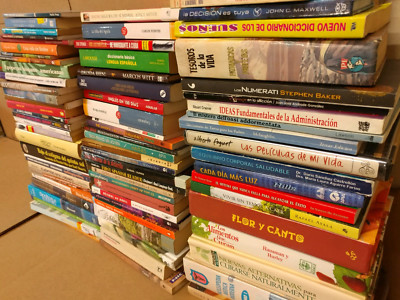 #ad Lot of 10 Spanish ESPAÑOL Reading MEXICO Literature Books *RANDOM* UNSORTED MIX $44.95