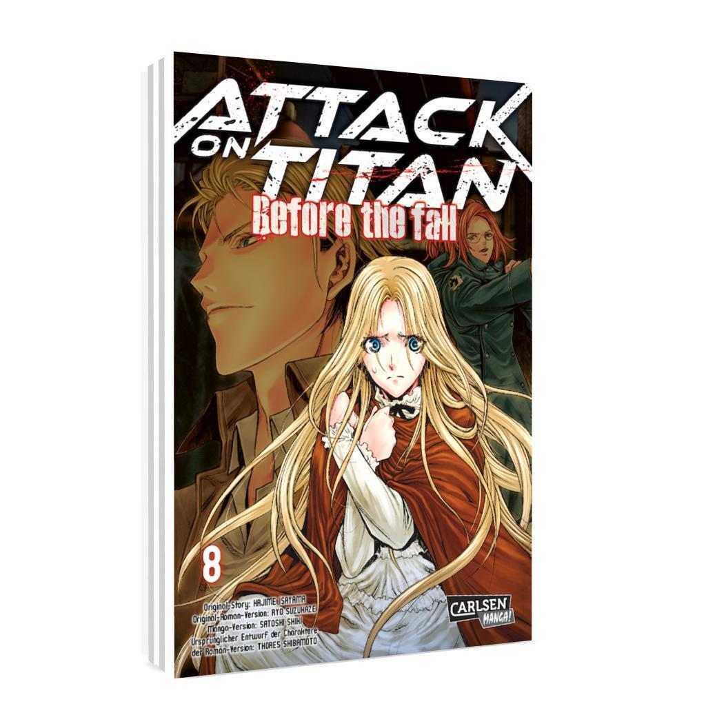 Thumbnail - Hajime Isayama / Attack On Titan - Before The Fall 8 / 9783551743770