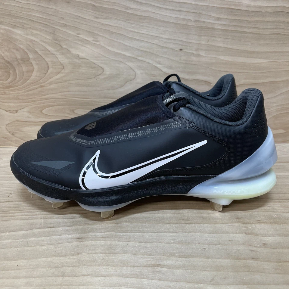 Botines de béisbol Nike Force Zoom Trout 8 Pro talla 10,5 de metal negros para hombre Foto 2 de 4