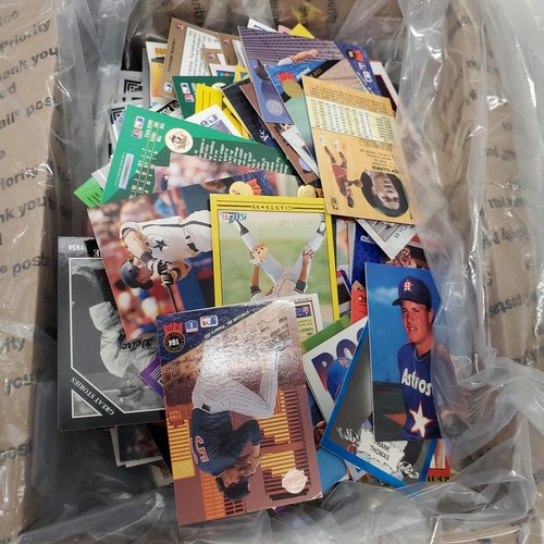 Collection of Vintage Variety Sports Trading Cards4.4 Lbs. Medium Flat
