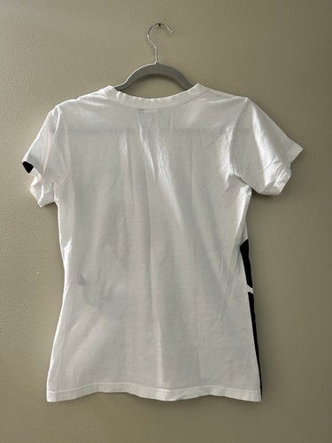 Vintage Emily The Strange White T-shirt Broken Heart Graphic Print Size Large - Picture 7 of 9