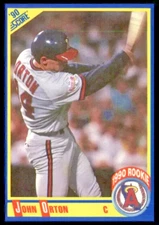 1990 Score  #582   John Orton    Catcher   California Angels  FREE ship  Rookie