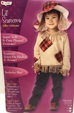 Lil' Scarecrow Cute Fancy Dress Up Halloween Baby Infant Toddler Child Costume