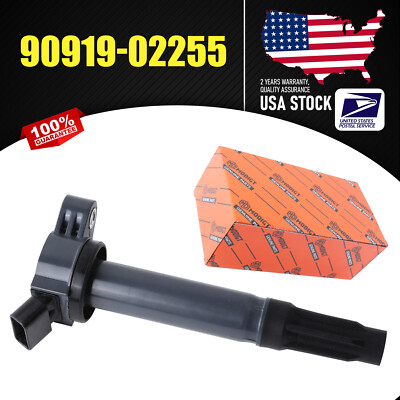 1Pcs New OEM Ignition Coil UF487 / 90919-02255 For 2011-2016 Scion tC 2.5L L4 US