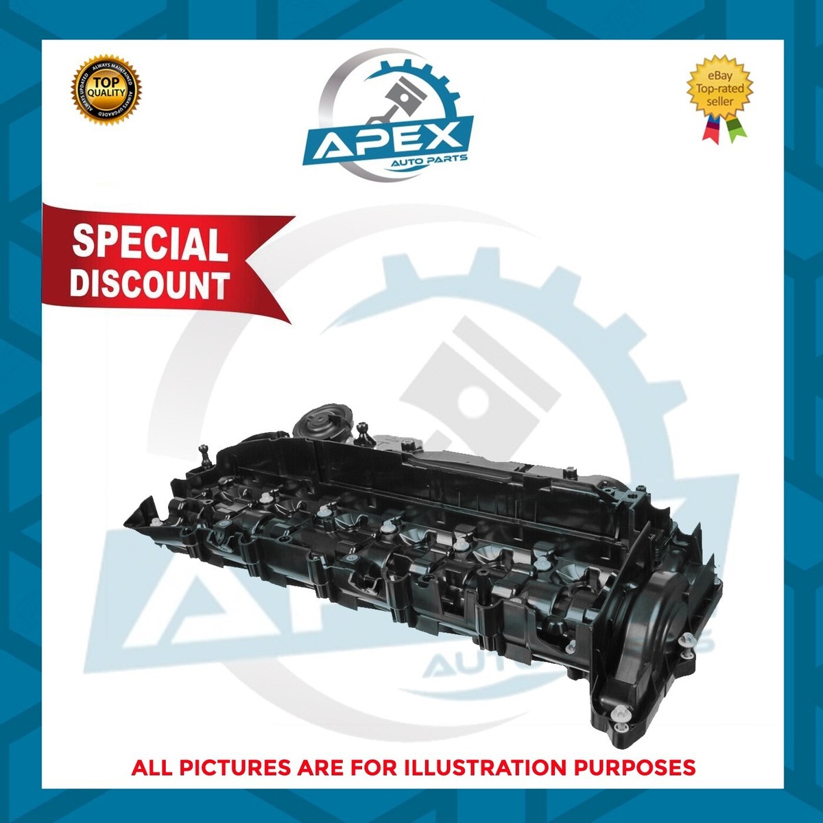 BMW F20 120d Engine: Cylinder Head Cover - BMW 1 / 2 / 3 / 4 / 5 / X1