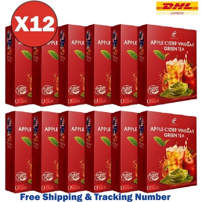 12X Pananchita Apple Cider Vinegar Green Tea Weight Loss Diet Slim Detox Dietary