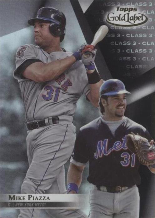 2018 Topps Gold Label - Mike Piazza #65 Class 3 Black for sale online ...