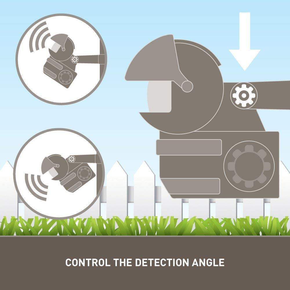 Orbit 62100 Yard Enforcer Motion Activated Sprinkler w/ Day and Night