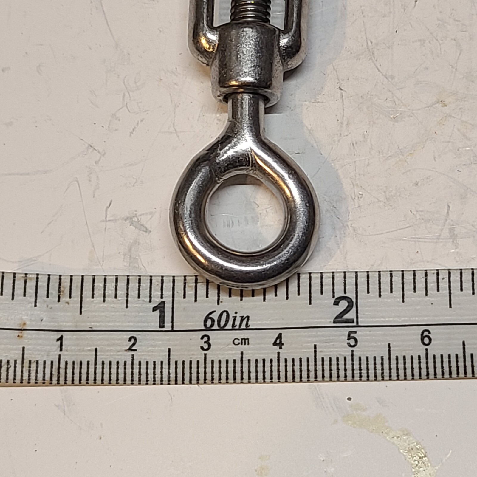 STAINLESS STEEL TURNBUCKLE OPEN FACE #6 RIGGING