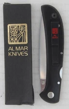 VINTAGE JAPANESE MADE AL MAR  EAGLE ULTRALIGHT POCKET KNIFE SF FORT BRAGG