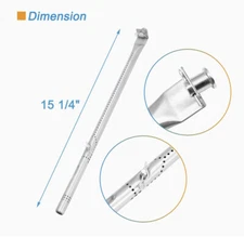 (4) Burner Replacement Parts for BBQration Charbroil 4 Burner Grill 463352521