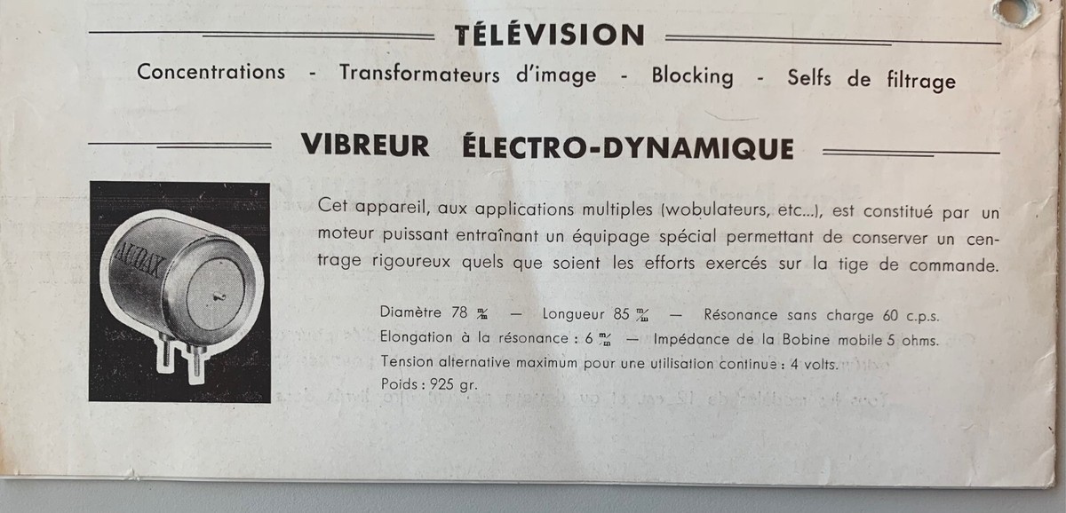 Catalogue AUDAX Club Parisien 1979 – Publicité Herse Singer TA JPR – Randonneuse