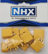 NHX RC XT90H Adapter Connector Plug Male / Female 3Pairs/Bag