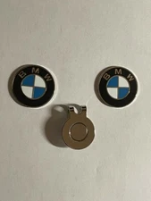 (2) BMW Championship 1" Coin Style Golf Markers W/BONUS HAT CLIP - A Great Deal!