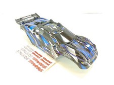 NEW Traxxas Rustler 4x4 ULTIMATE 1/10 Stadium Truck Body w/ Clipless Mounts BLUE