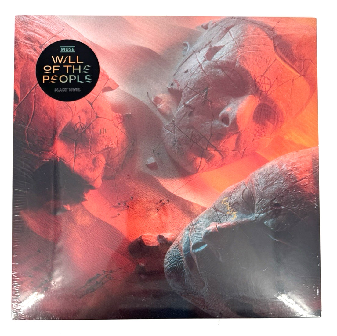 Muse - Will Of The People - Limited Red Colored Vinyl [New Vinyl LP] Sealed